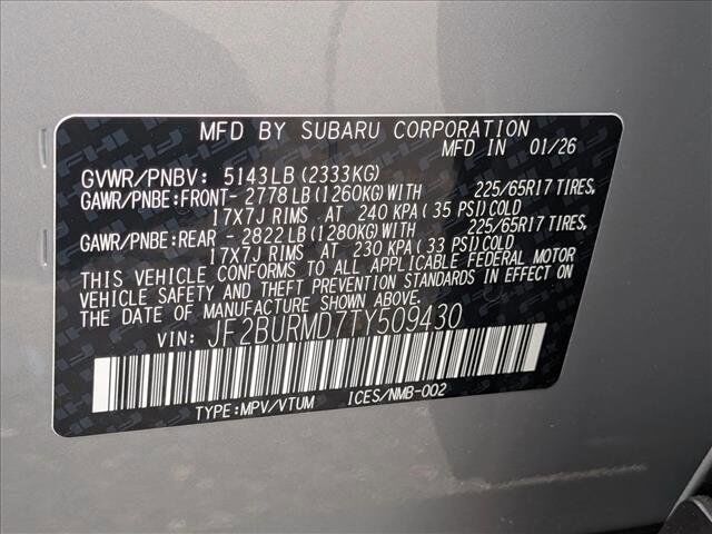 2026 Subaru Outback Wilderness Roseville CA