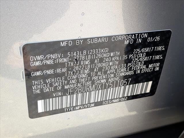 2026 Subaru Outback Wilderness Roseville CA