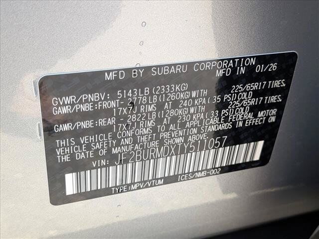 2026 Subaru Outback Wilderness Roseville CA