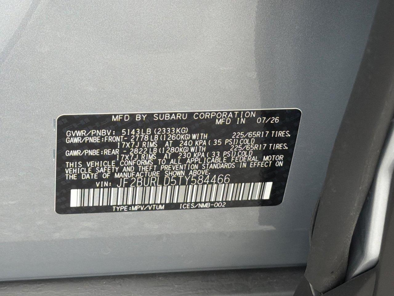 2026 Subaru Outback Wilderness Hagerstown MD