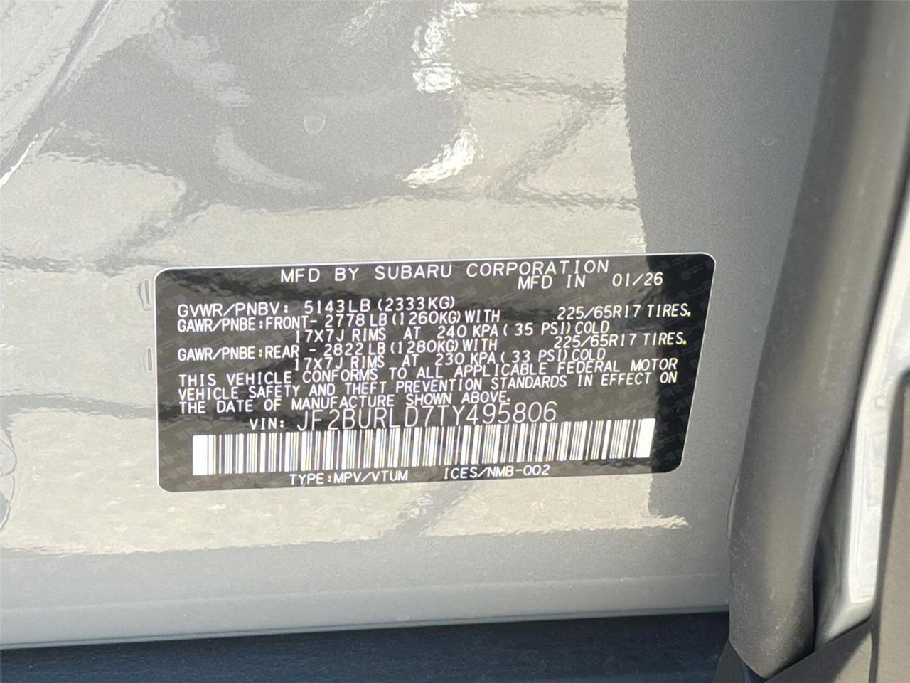 2026 Subaru Outback Wilderness Hagerstown MD