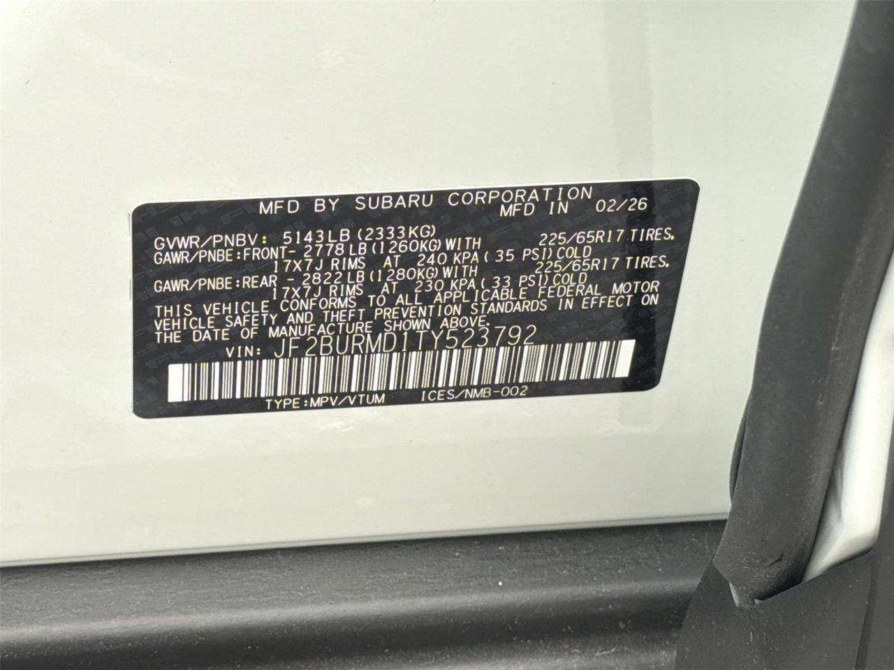 2026 Subaru Outback Wilderness Hagerstown MD