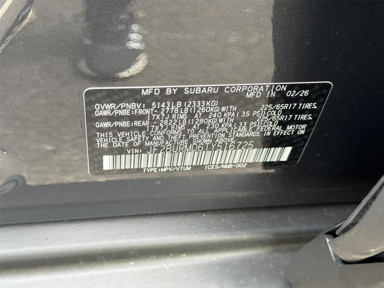 2026 Subaru Outback Wilderness Hagerstown MD