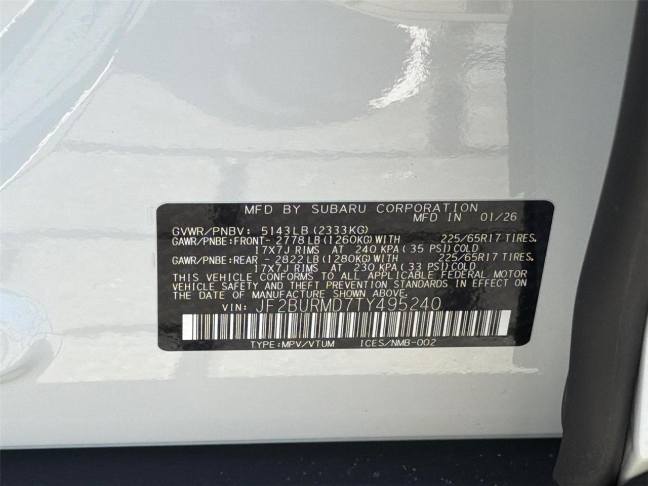 2026 Subaru Outback Wilderness Hagerstown MD