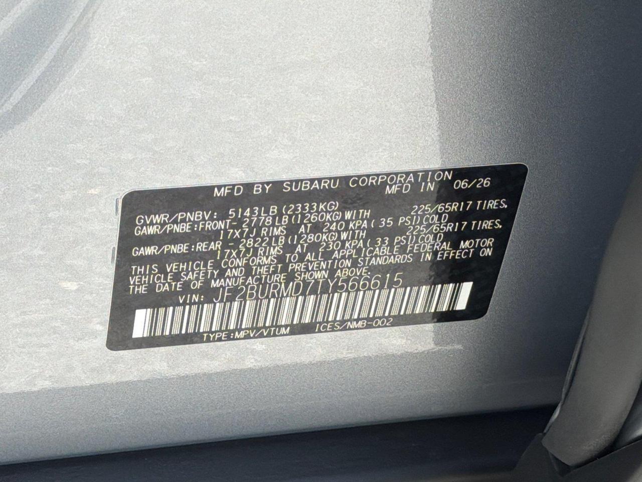 2026 Subaru Outback Wilderness Hagerstown MD