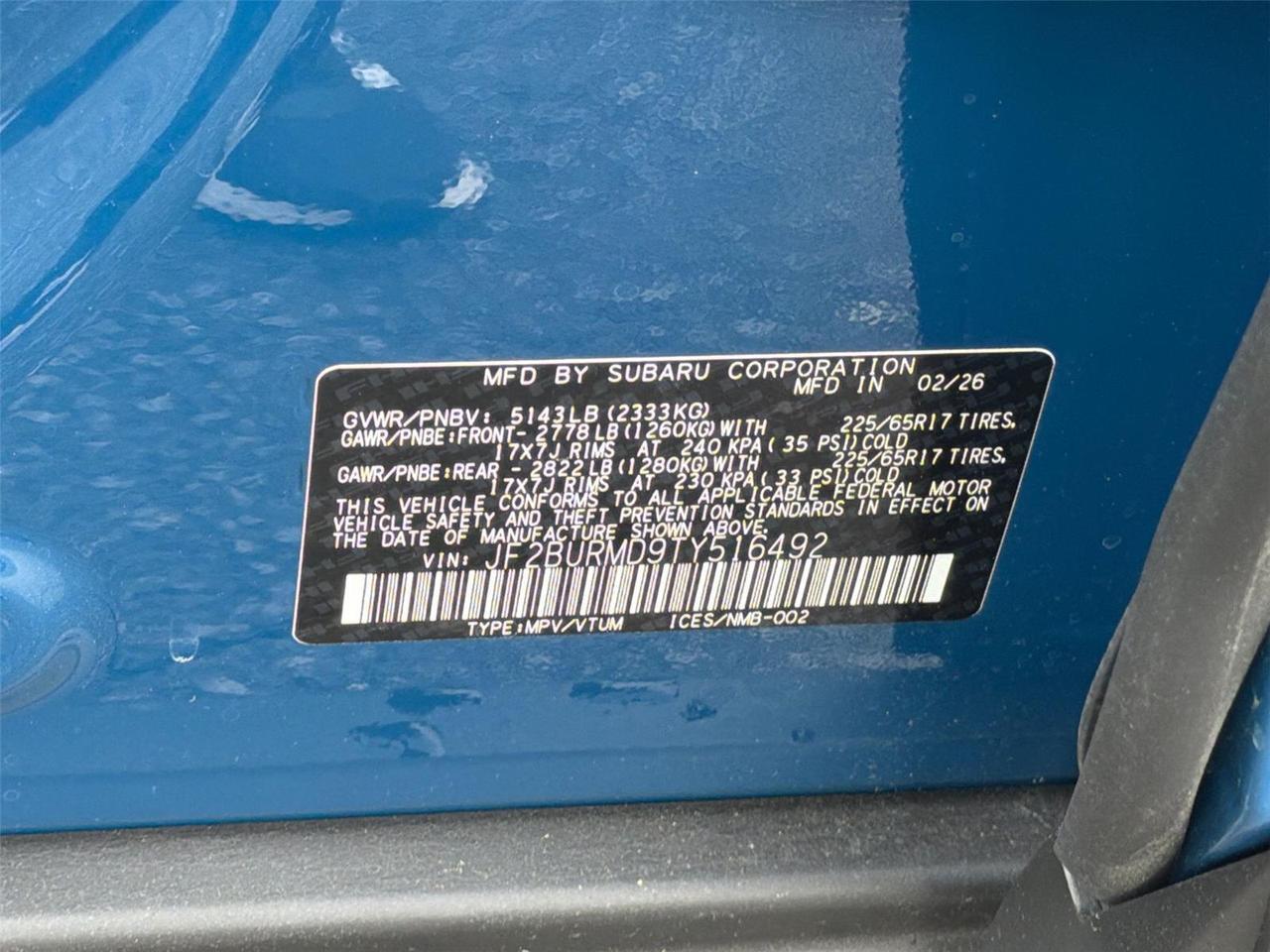 2026 Subaru Outback Wilderness Hagerstown MD