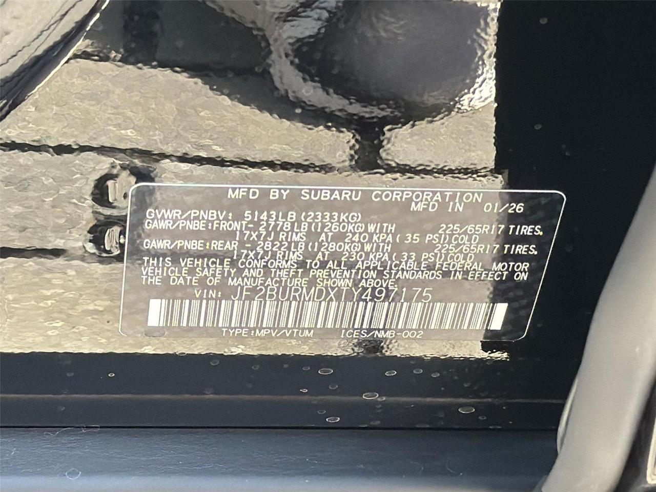 2026 Subaru Outback Wilderness Hagerstown MD