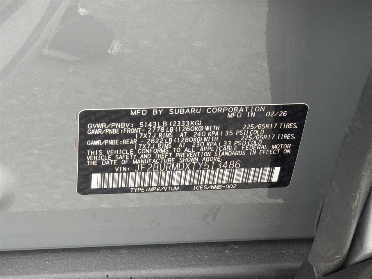 2026 Subaru Outback Wilderness Hagerstown MD