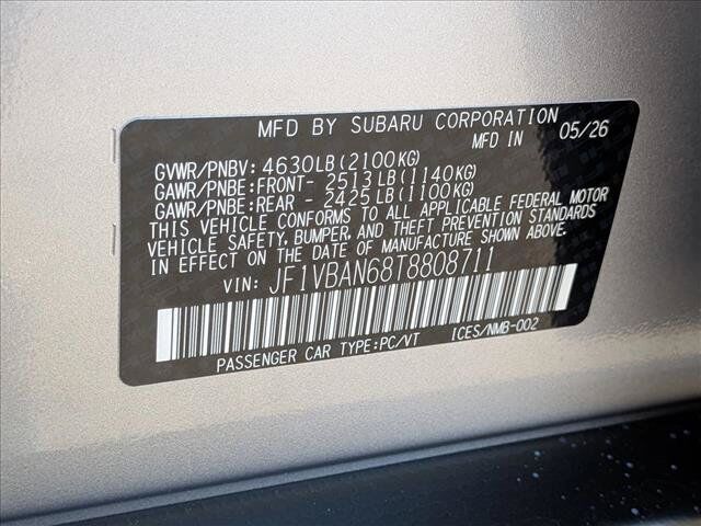 2026 Subaru WRX Limited Roseville CA