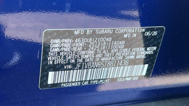2026 Subaru WRX Limited Fredericksburg VA