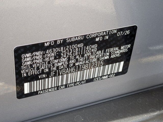 2026 Subaru WRX Premium Roseville CA