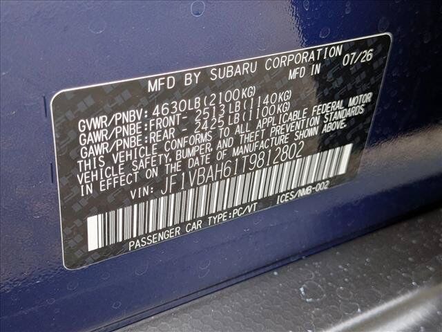 2026 Subaru WRX Premium Roseville CA