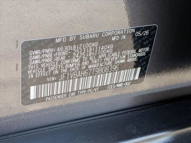 2026 Subaru WRX Premium Roseville CA