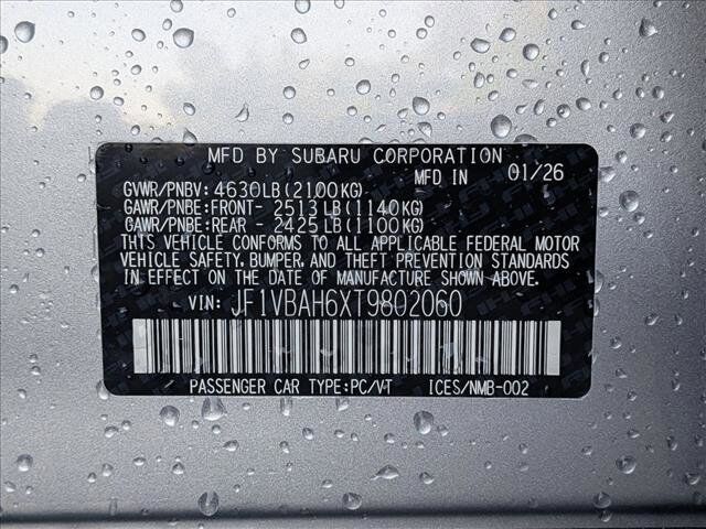 2026 Subaru WRX Premium Roseville CA