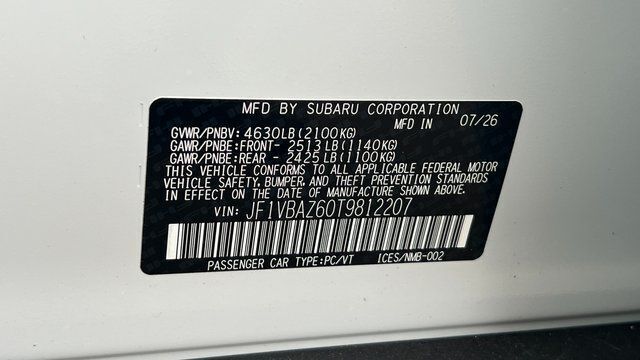 2026 Subaru WRX tS Fredericksburg VA