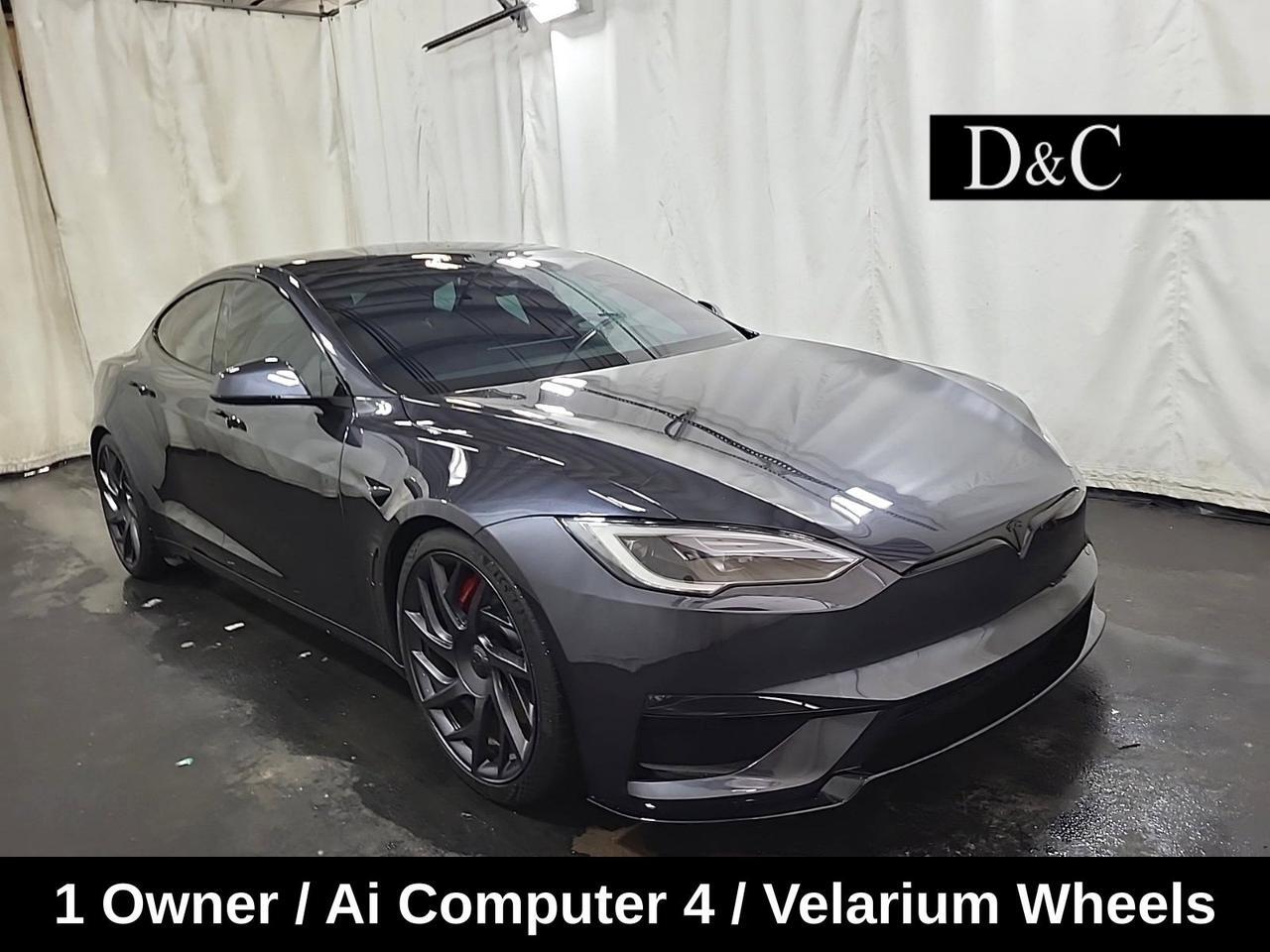 2026 Tesla Model S Plaid Ai Computer 4 / Velarium Wheels