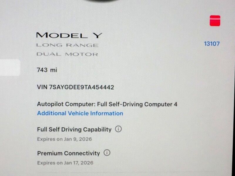 2026 Tesla Model Y Long Range AWD *AUTOPILOT, NAVIGATION, SAFETY ALERTS, ADAPTIVE CRUISE, AUTOMATIC PARKING, SURROUND CAMERAS, PANORAMA GLASS ROOF, CLIMATE SEATS, HEATED STEERING, WIRELESS CHARGING Round Rock TX