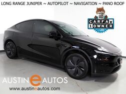 2026_Tesla_Model Y Long Range RWD Juniper_*AUTOPILOT, NAVIGATION, SAFETY ALERTS, ADAPTIVE CRUISE, AUTOMATIC PARKING, SURROUND CAMERAS, PANORAMA GLASS ROOF, CLIMATE SEATS, HEATED STEERING, WIRELESS CHARGING_ Round Rock TX