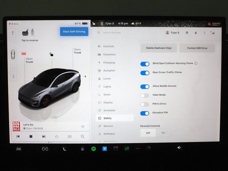 2026 Tesla Model Y Performance AWD *AUTOPILOT, NAVIGATION, SAFETY ALERTS, ADAPTIVE CRUISE, AUTOMATIC PARKING, SURROUND CAMERAS, PANORAMA GLASS ROOF, CLIMATE SEATS, HEATED STEERING, 21 INCH ARACHNID WHEELS, WIRELESS CHARGING Round Rock TX