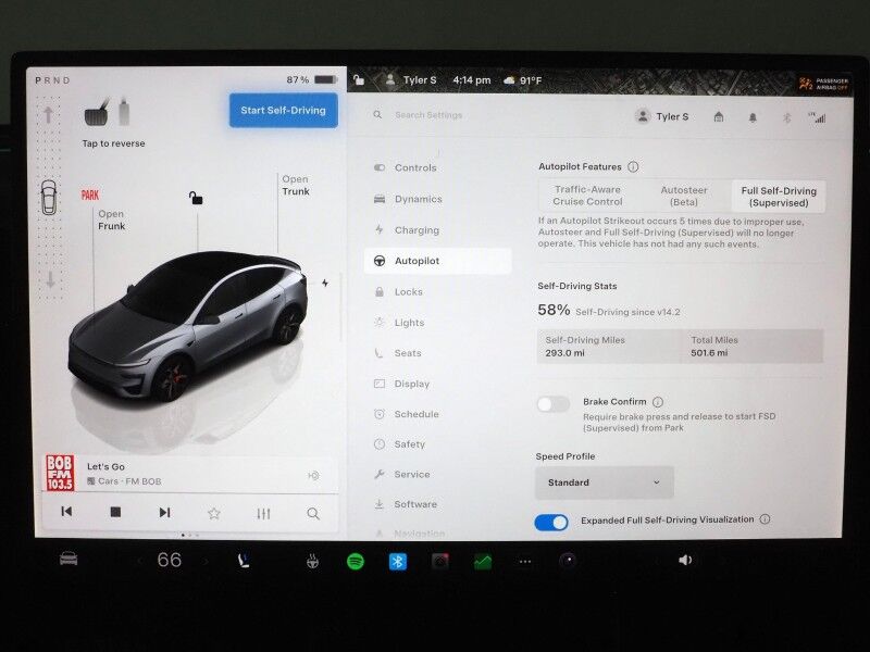 2026 Tesla Model Y Performance AWD *AUTOPILOT, NAVIGATION, SAFETY ALERTS, ADAPTIVE CRUISE, AUTOMATIC PARKING, SURROUND CAMERAS, PANORAMA GLASS ROOF, CLIMATE SEATS, HEATED STEERING, 21 INCH ARACHNID WHEELS, WIRELESS CHARGING Round Rock TX