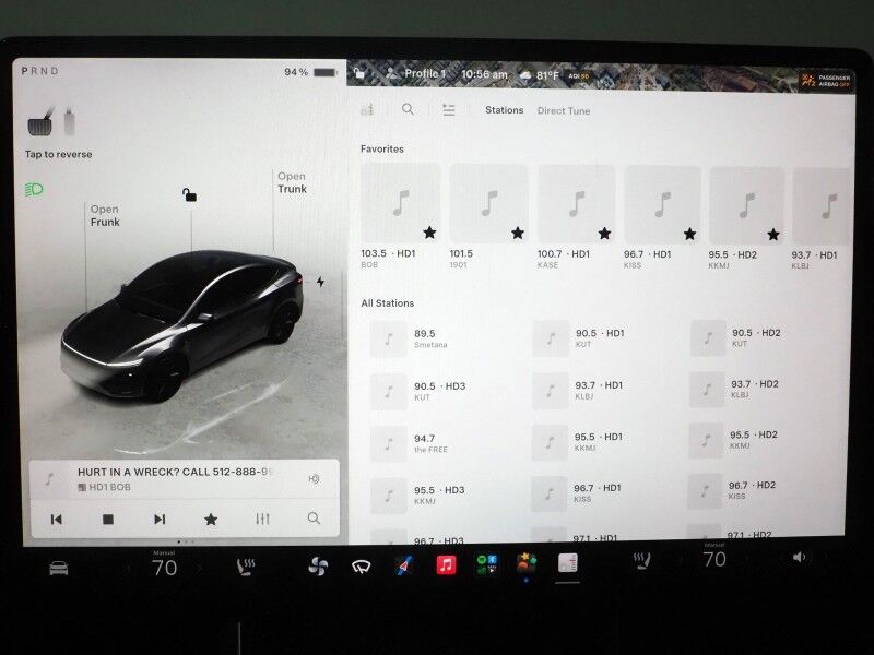 2026 Tesla Model Y Premium RWD *AUTOPILOT, NAVIGATION, SAFETY ALERTS, ADAPTIVE CRUISE, AUTOMATIC PARKING, SURROUND CAMERAS, PANORAMA GLASS ROOF, CLIMATE SEATS, HEATED STEERING, WIRELESS CHARGING Round Rock TX