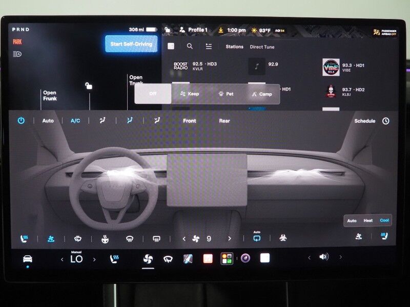 2026 Tesla Model Y Premium RWD *TRAFFIC AWARE CRUISE CONTROL, NAVIGATION, SAFETY ALERTS, AUTOMATIC PARKING, SURROUND CAMERAS, PANORAMA GLASS ROOF, CLIMATE SEATS, HEATED STEERING, WIRELESS CHARGING Round Rock TX