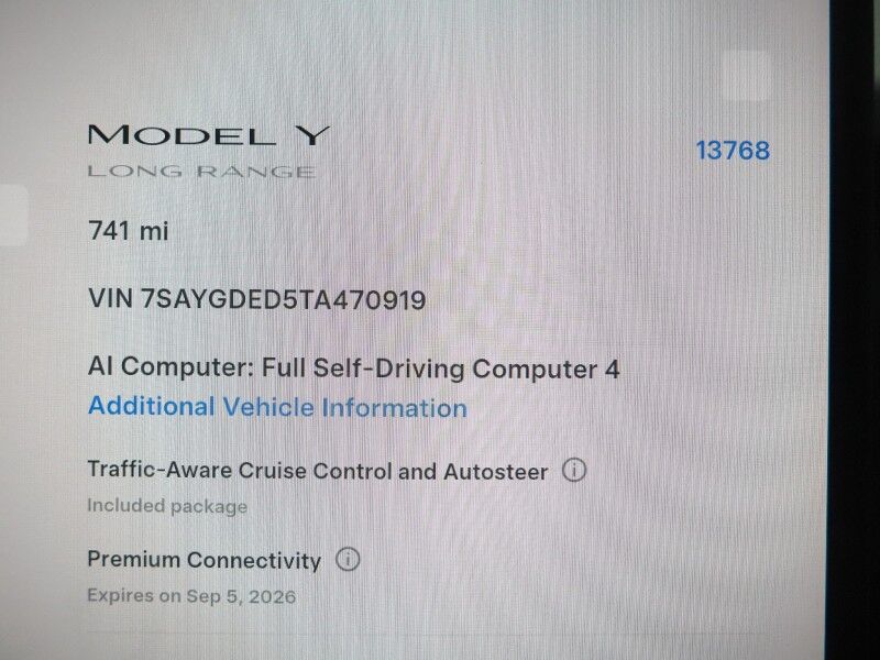 2026 Tesla Model Y Premium RWD *TRAFFIC AWARE CRUISE CONTROL, NAVIGATION, SAFETY ALERTS, AUTOMATIC PARKING, SURROUND CAMERAS, PANORAMA GLASS ROOF, CLIMATE SEATS, HEATED STEERING, WIRELESS CHARGING Round Rock TX