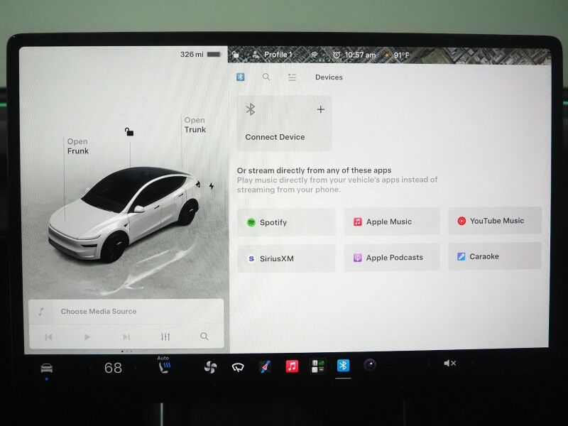 2026 Tesla Model Y Premium RWD *TRAFFIC AWARE CRUISE CONTROL, NAVIGATION, SAFETY ALERTS, AUTOMATIC PARKING, SURROUND CAMERAS, PANORAMA GLASS ROOF, CLIMATE SEATS, HEATED STEERING, WIRELESS CHARGING Round Rock TX