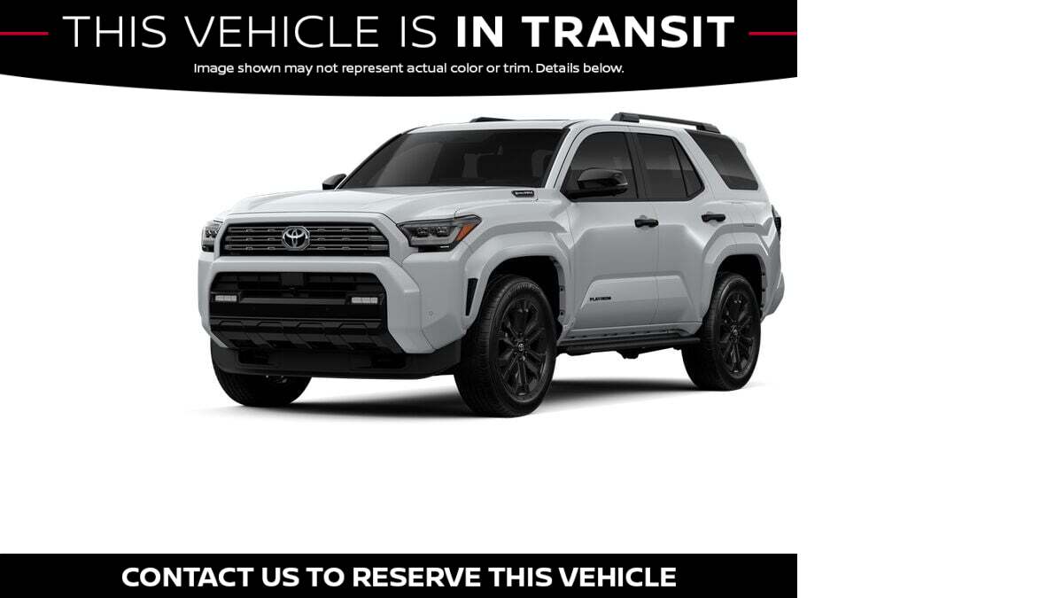 2026 Toyota 4Runner i-FORCE MAX Platinum