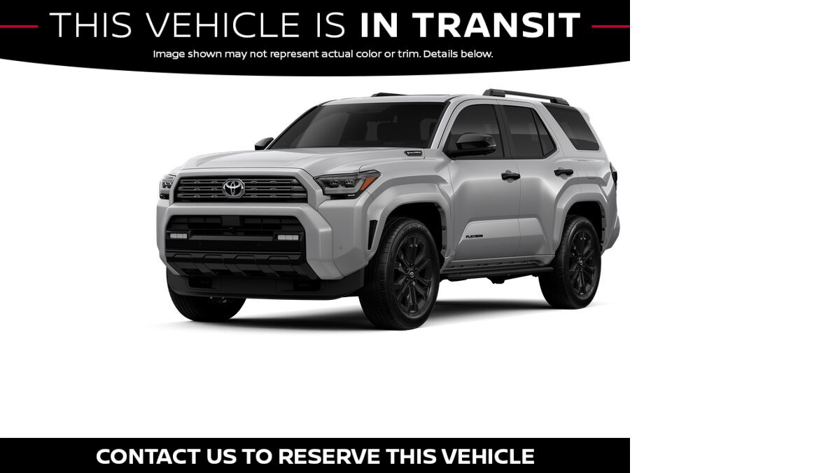 2026 Toyota 4Runner i-FORCE MAX Platinum