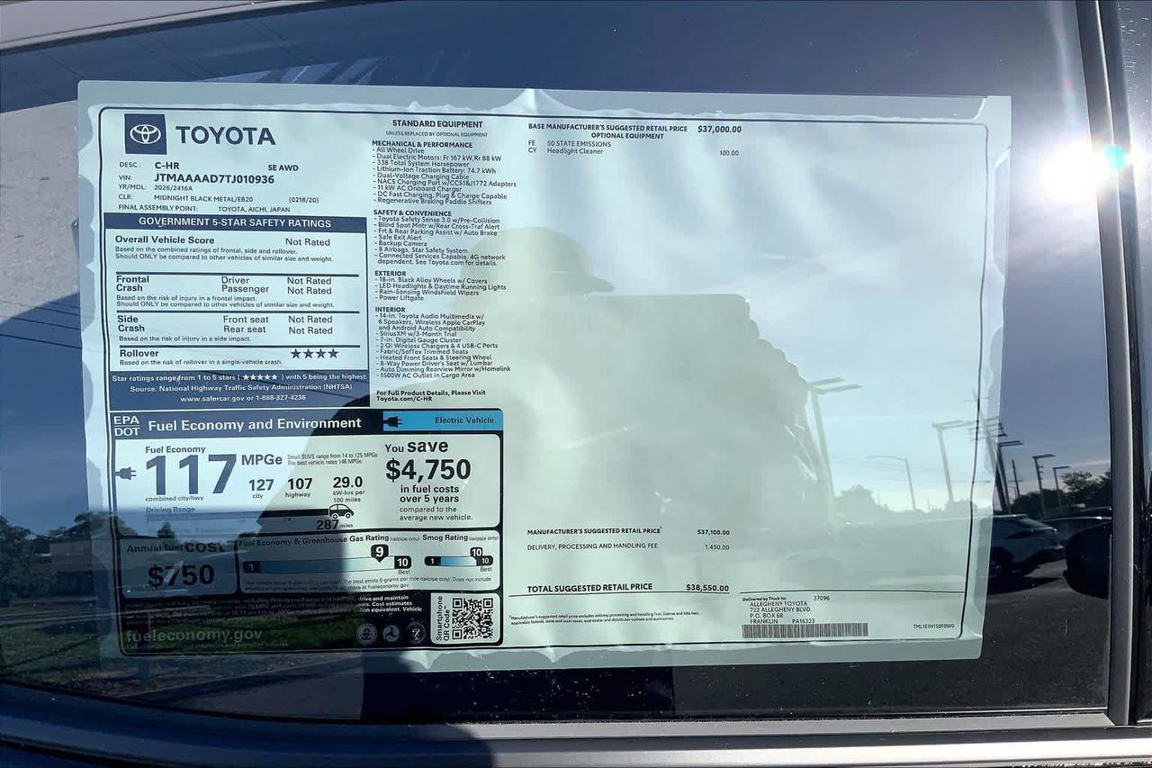 2026 Toyota C-HR SE Folsom CA