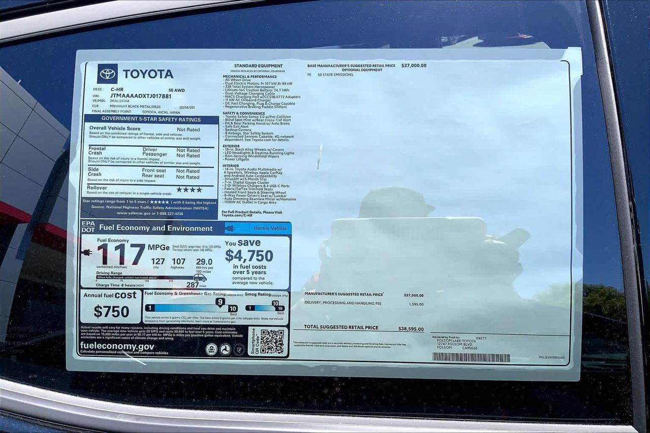 2026 Toyota C-HR SE Folsom CA