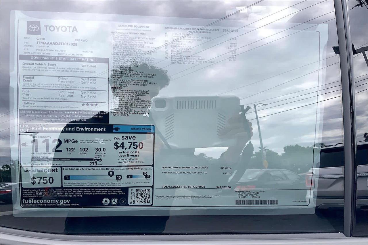 2026 Toyota C-HR XSE Folsom CA