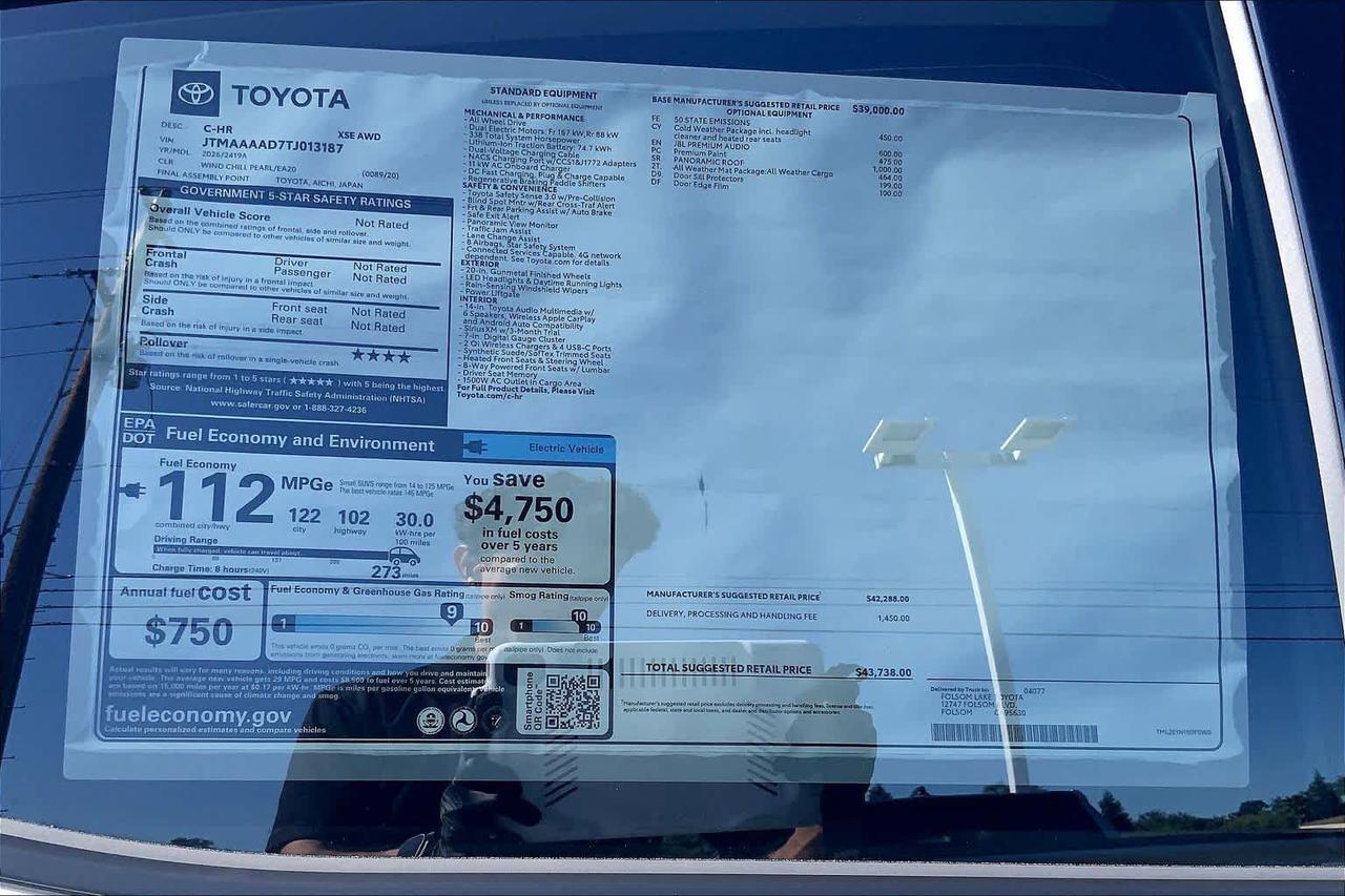 2026 Toyota C-HR XSE Folsom CA
