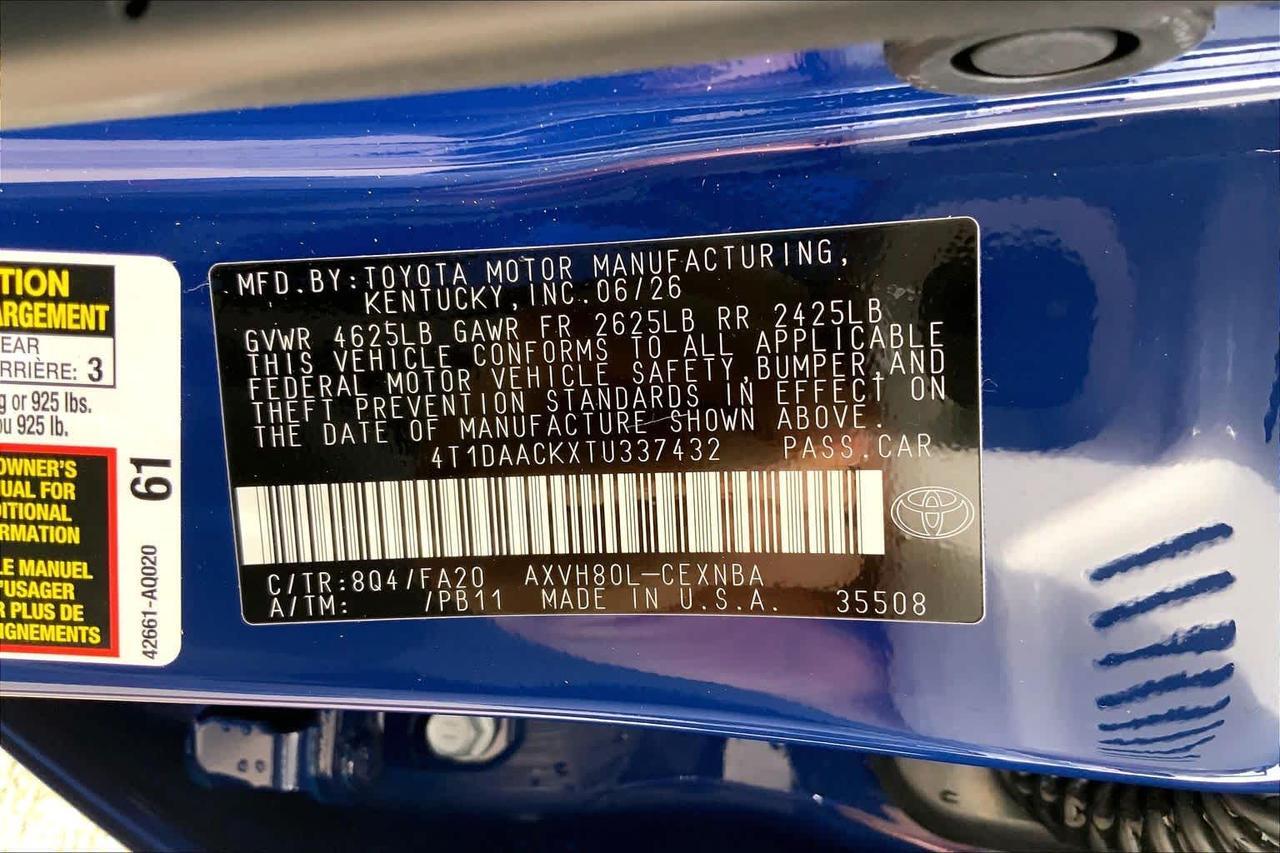 2026 Toyota Camry LE Folsom CA