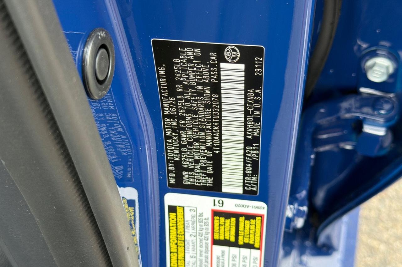 2026 Toyota Camry LE Roseville CA