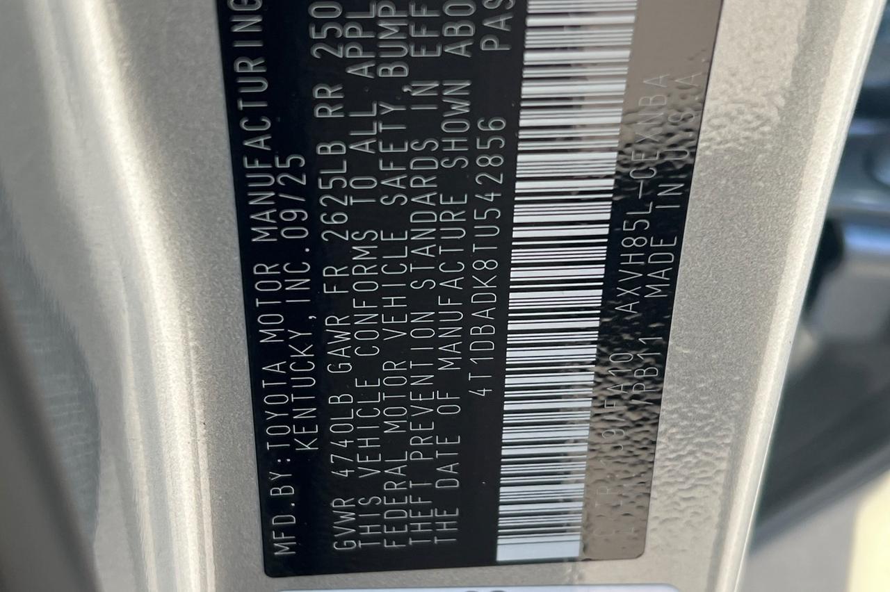 2026 Toyota Camry LE Ontario OR