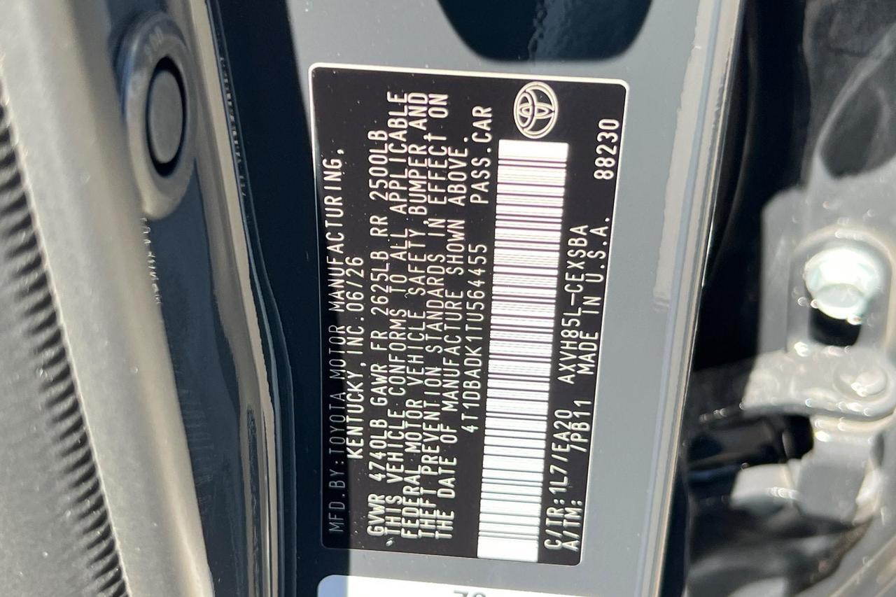 2026 Toyota Camry SE AWD Roseville CA