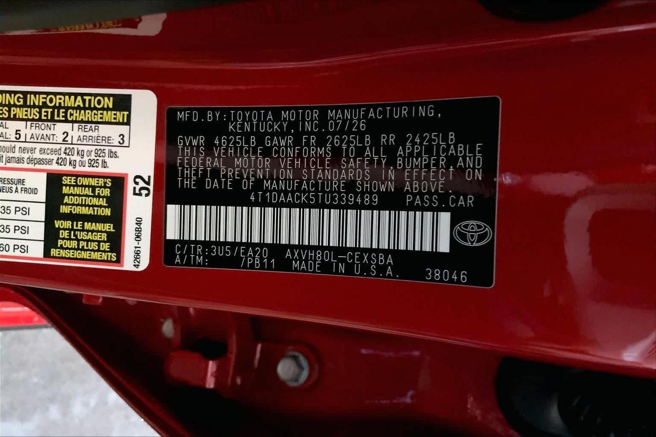 2026 Toyota Camry SE Folsom CA