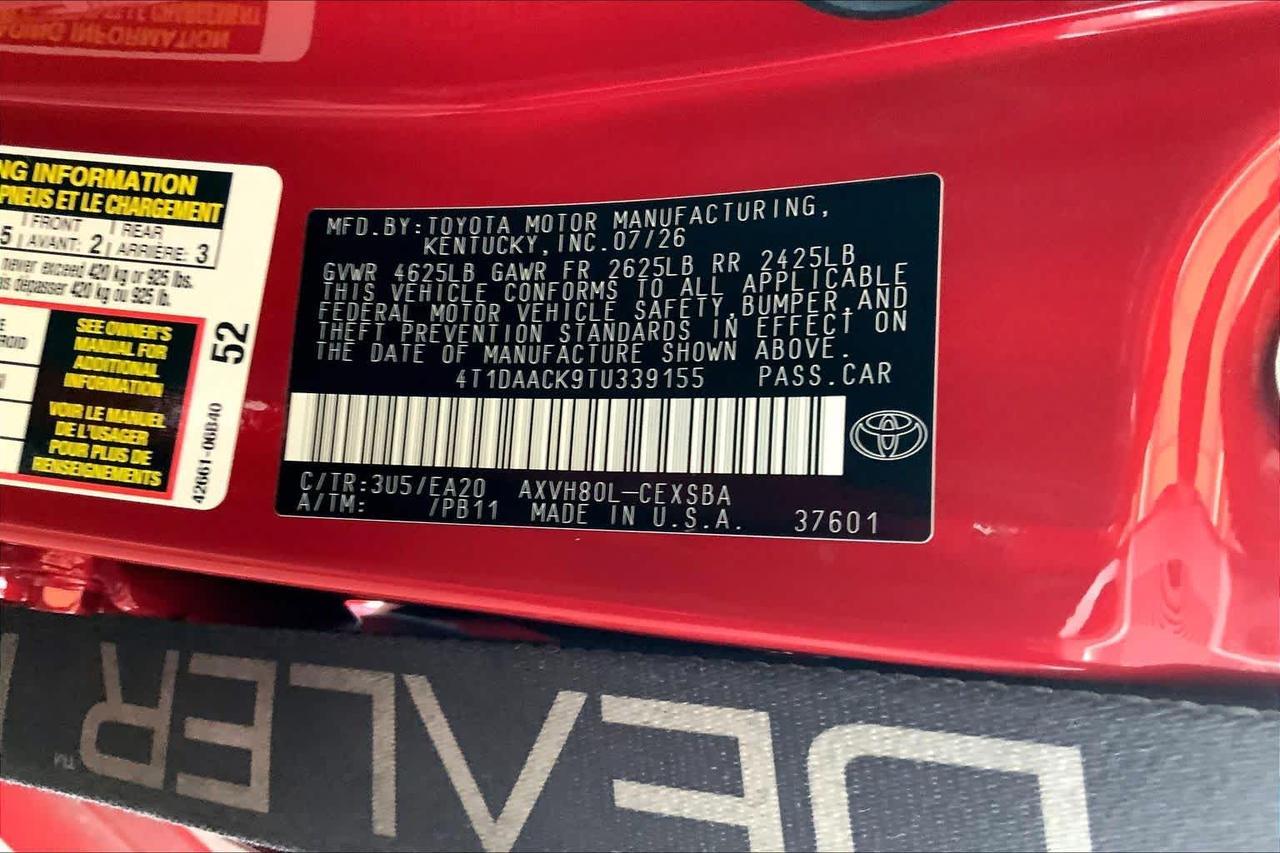 2026 Toyota Camry SE Folsom CA