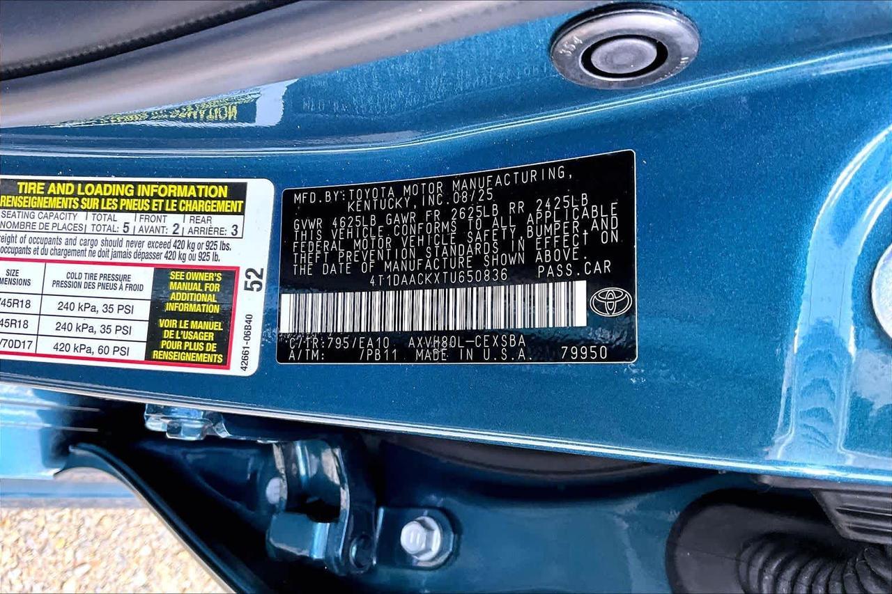 2026 Toyota Camry SE Folsom CA