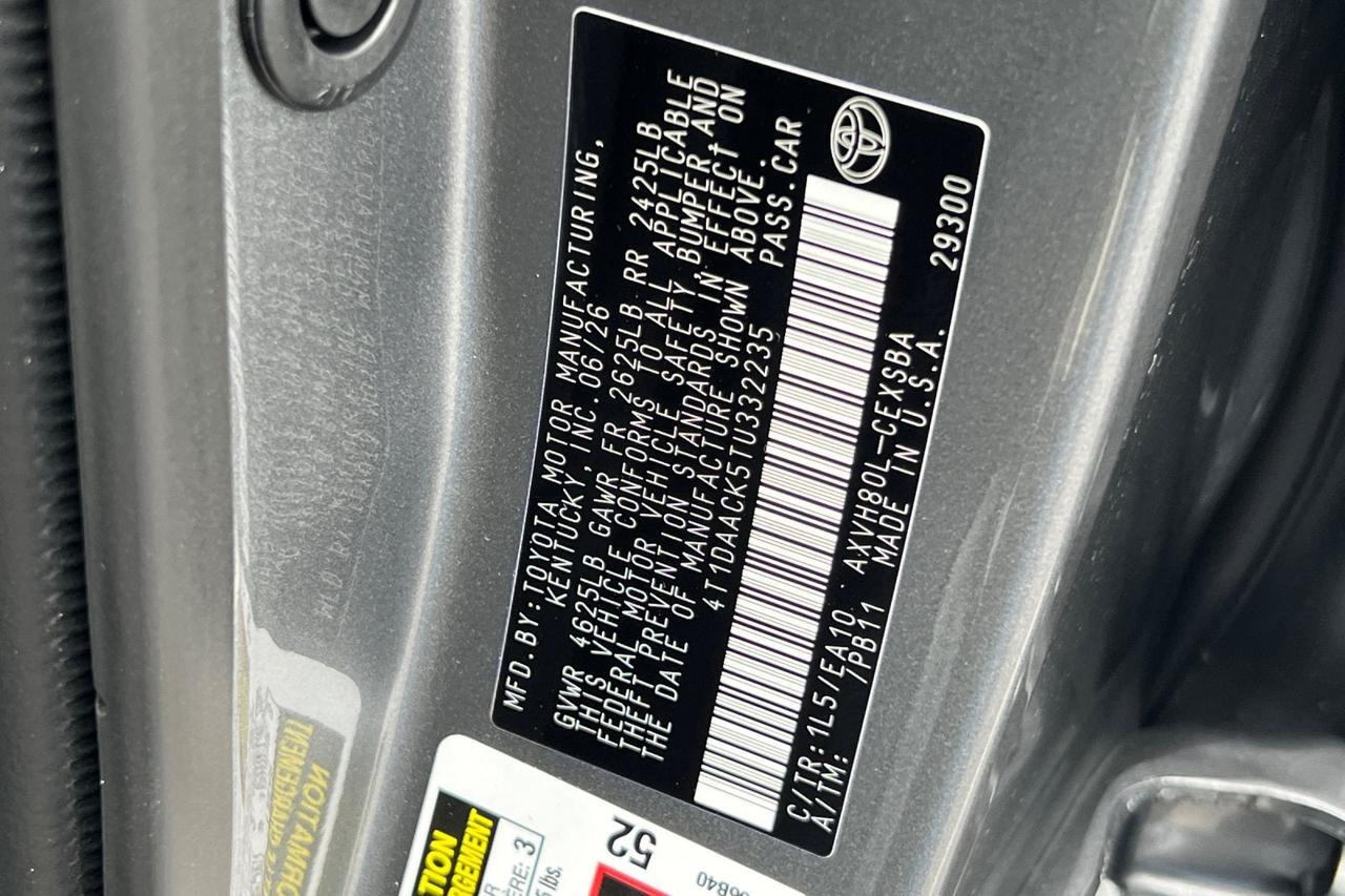 2026 Toyota Camry SE Roseville CA
