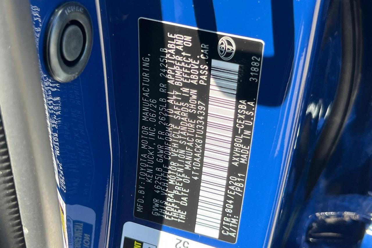 2026 Toyota Camry SE Roseville CA