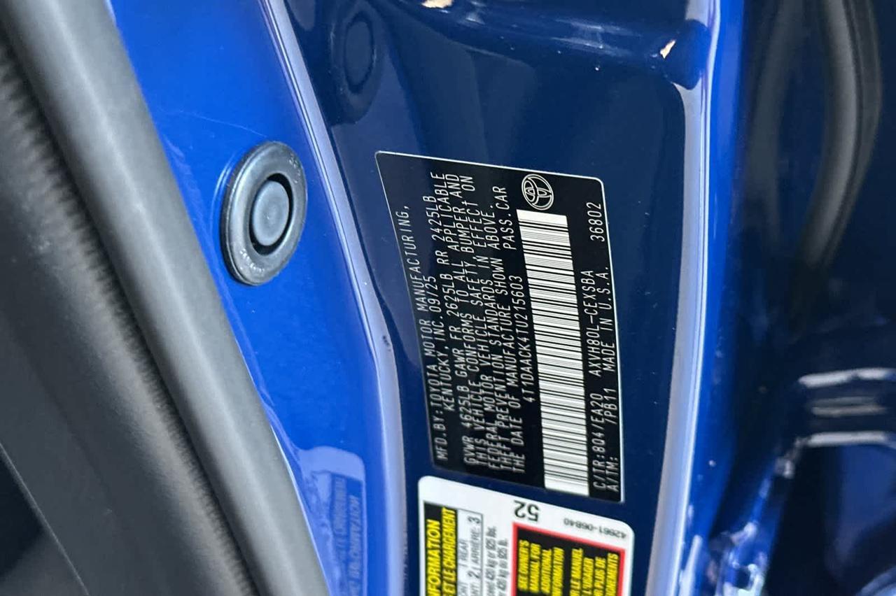 2026 Toyota Camry SE Roseville CA