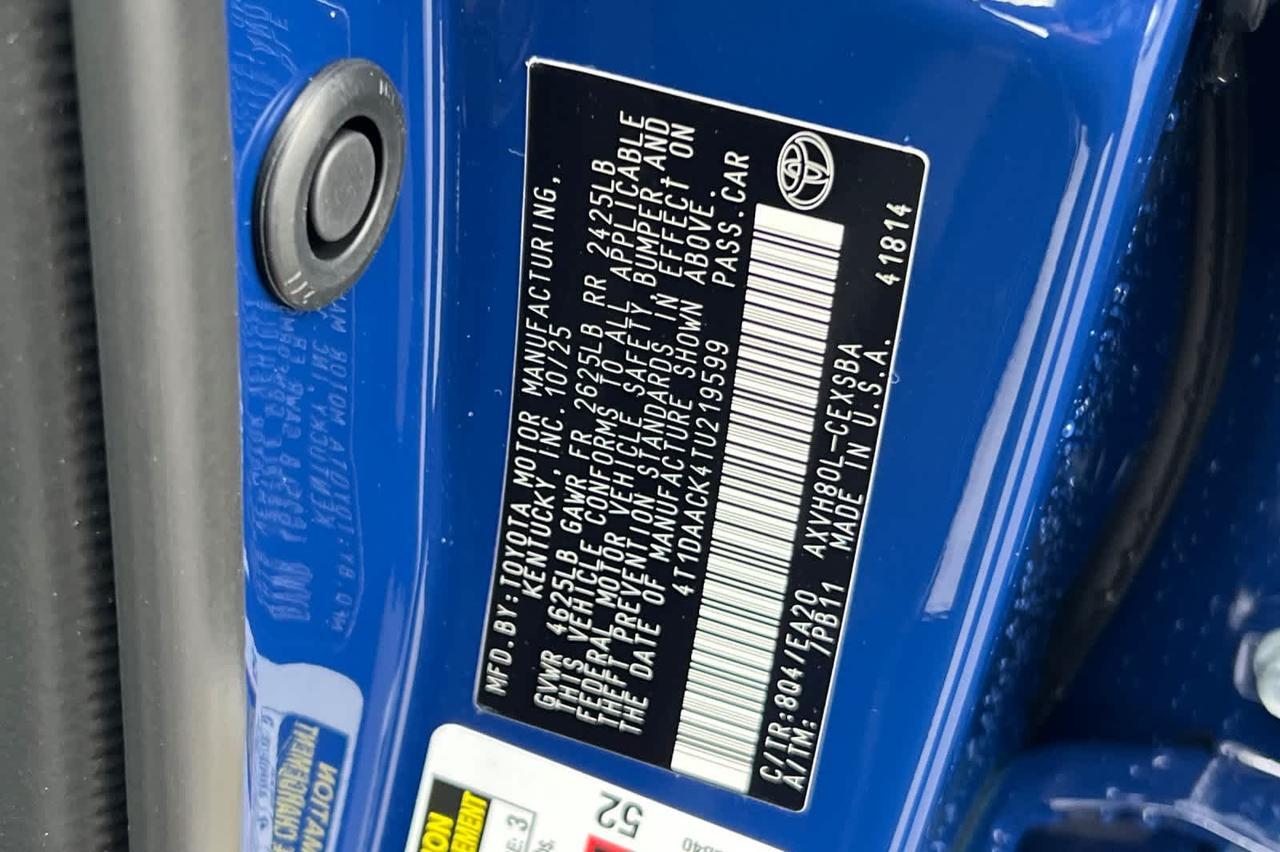 2026 Toyota Camry SE Roseville CA