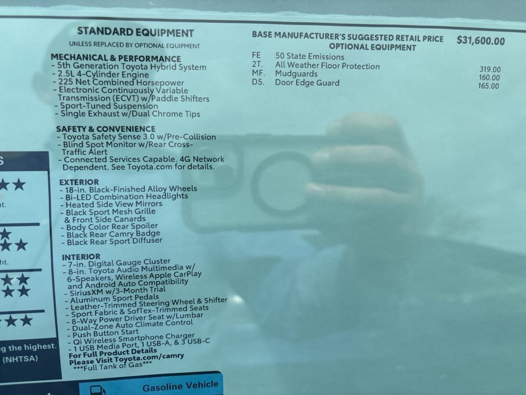 2026 Toyota Camry SE Cockeysville MD