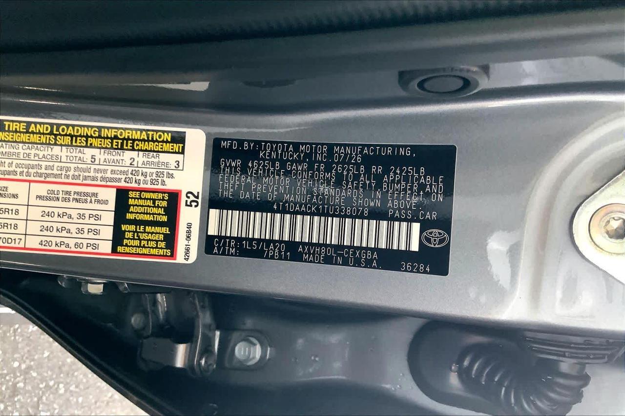 2026 Toyota Camry XLE Folsom CA