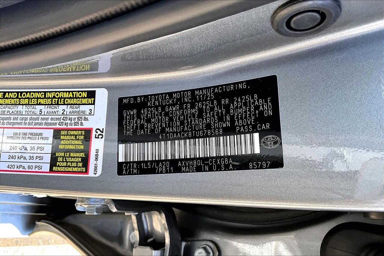 2026 Toyota Camry XLE Folsom CA