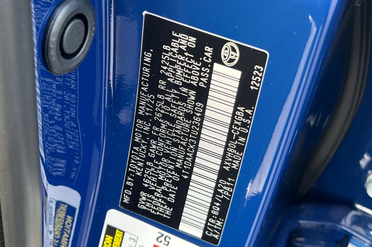 2026 Toyota Camry XLE Roseville CA