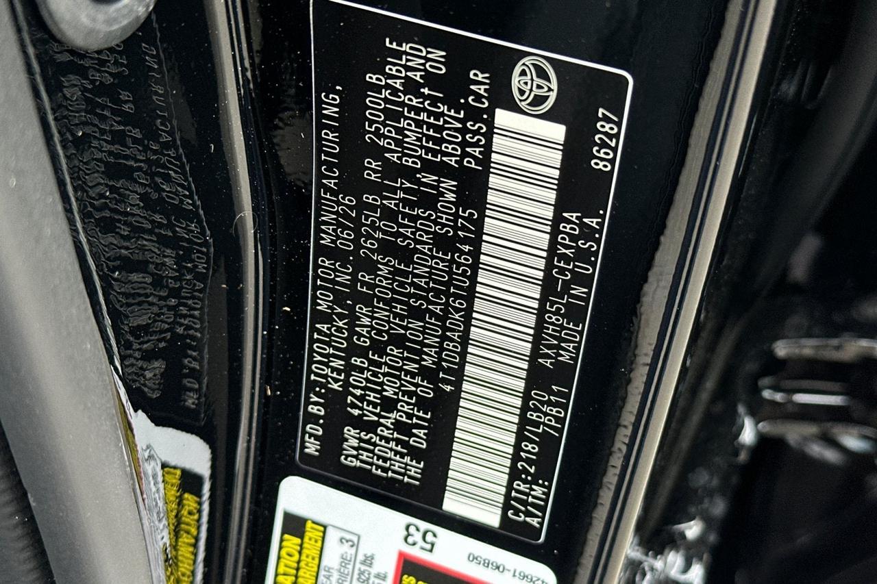 2026 Toyota Camry XSE AWD Roseville CA